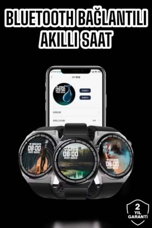 Akıllı Saat GPS VE NFC Özelliği Sesli Görüşme Dokunmstik Ekran - Lisinya