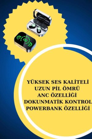 Yeni Nesil Kaliteli Akıllı Saat ve Kablosuz Bluetooth Kulaklık Yüksek Ses Kaliteli - Lisinya